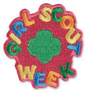 Girl Scout Week patch